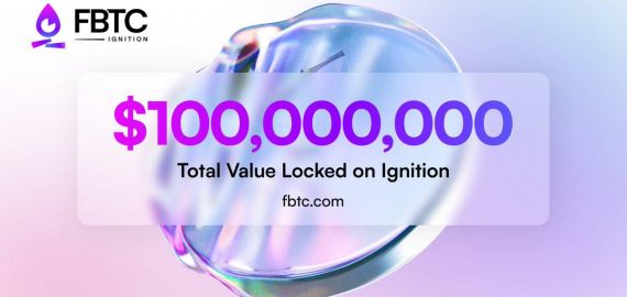 Omnichain BTC Asset FBTC Crosses $100M in TVL, Ignition Unveils “Sparkle” Campaign”