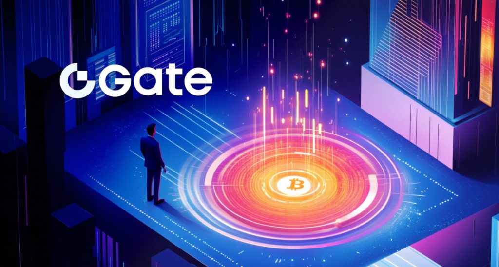 Current image: Gate October 2026 update highlights: Gate logo, trading interface for derivatives and gold futures, Gate Money ecosystem elements, staking and WCTC S9 visuals, growth charts, institutional features, and multi‑asset platform representation