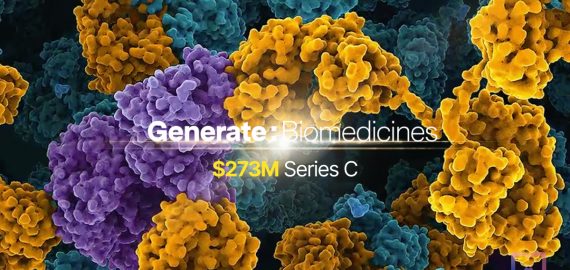 Generate:Biomedicines Raises $273M for Generative AI-driven Clinical Therapeutics