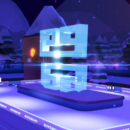 Givenchy Beauty transforms its Roblox venue into a Winter Wonderland