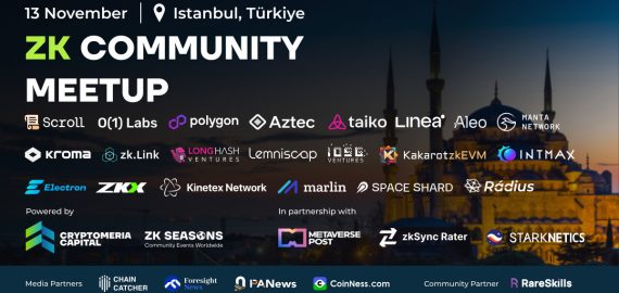 Cryptomeria Capital’s ZK Community Meetup Triumphs in Istanbul, Showcases Leading Zero Knowledge Expert Insights