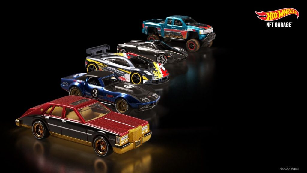 Mattel launches its NFT marketplace, featuring Hot Wheels NFT Garage