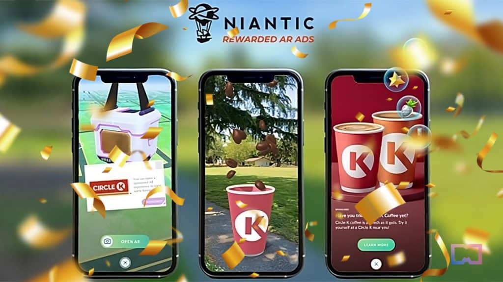Cómo el creador de Pokémon GO, Niantic, está revolucionando la publicidad con anuncios AR recompensados