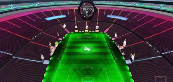 Hublot builds the world’s biggest virtual stadium in the metaverse for FIFA World Cup 2022