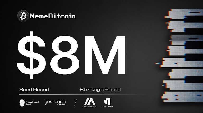 MemeBitcoin Raises $8M Strategic Round to Scale Its Public Race Toward Satoshi’s Wallet