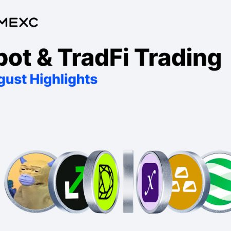 MEXC Reports 21% MoM Growth in New-Token Traders and 31% Increase in Tokenized Stock Trading Volume in August