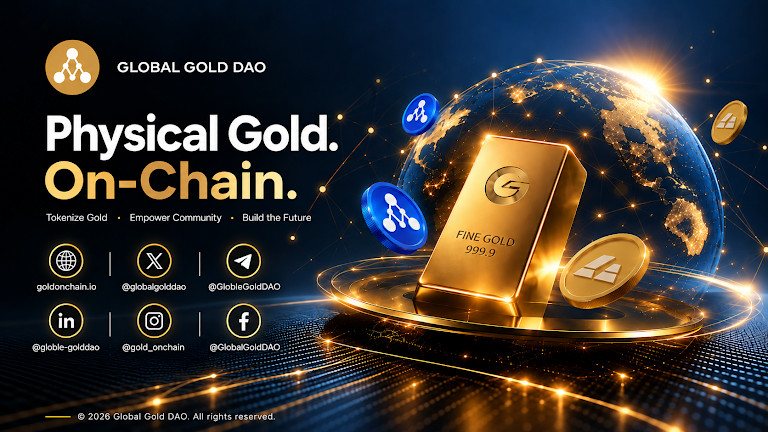 GGD (Global Gold DAO) Launches Tokenized Physical Gold Ecosystem on BNB Chain