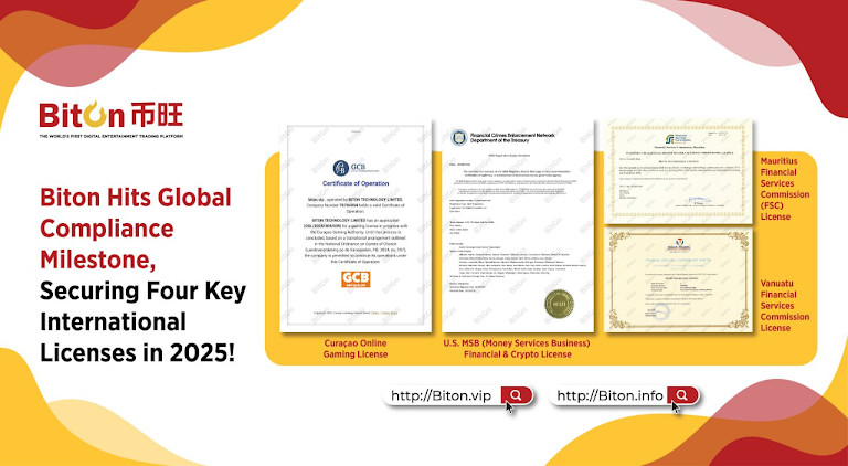 Major Announcement: Biton Completes Global Strategic Compliance Layout
