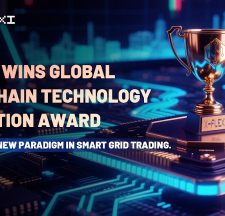 X-FLEXI gewinnt den Global Blockchain Technology Innovation Award und leistet Pionierarbeit für ein neues Paradigma im Smart Grid-Handel