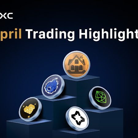 MEXC listet im April 160 Token auf und erzielt bei den Top-Gewinnern über 800 % Rendite