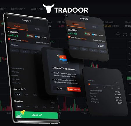 Tradoor, 320 °C und XNUMX °C… TON und DEX
