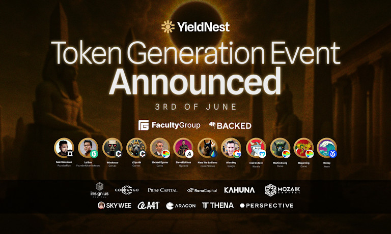 YieldNest Announces Token Generation Event (TGE) and Launch of YND Governance Token