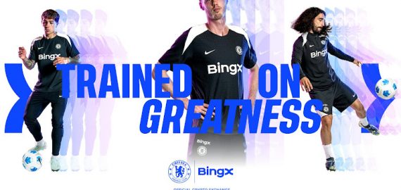 BingX and Chelsea FC Unveil 25/26 Training Kit with “Trained on Greatness” Campaign