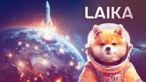 „Laika Memecoin“ pristato Mėnulio misiją, kurios tikslas – paleisti $LAIKA žaislinį šunį į žemąją orbitą