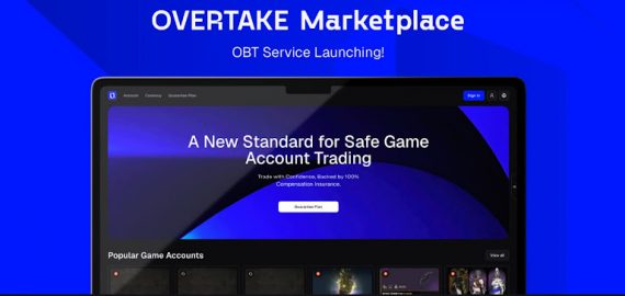 Blockchain P2P Game Asset ‘Overtake Marketplace’ Open-Beta Service Launch