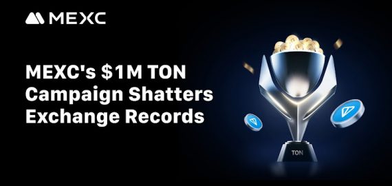 MEXC’s $1M TON Campaign Shatters Exchange Records with $6.6 Billion in Trading Volume