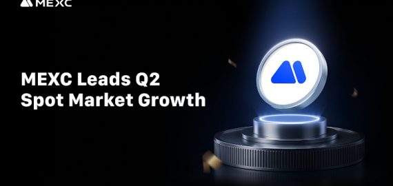 MEXC Leads Q2 Spot Market Share Growth with a 2.4% Increase
