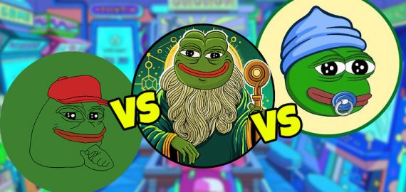 Pepeto vs Pepe vs Little PEPE as Presale Pushes Pepeto Toward The Next x100 Meme Coin In This Bull Run