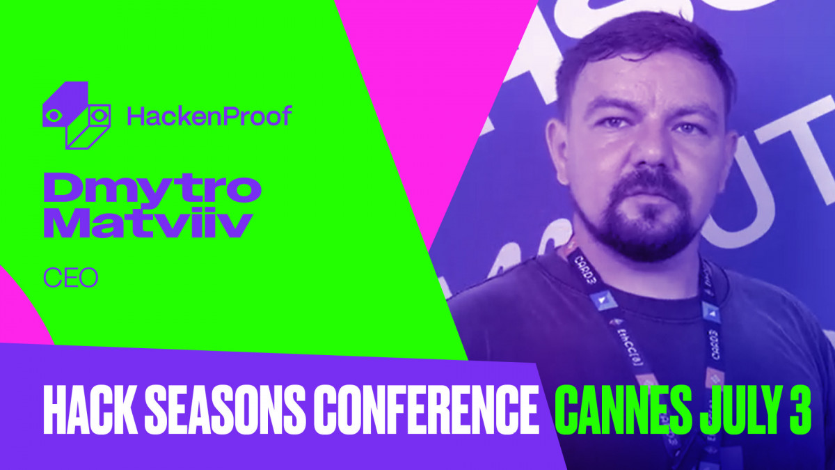 HackenProof CEO Dives Into Web3 Security Trends, Bug Bounty Effectiveness, And Growing Role Of AI In Cybersecurity At Hack Seasons Cannes