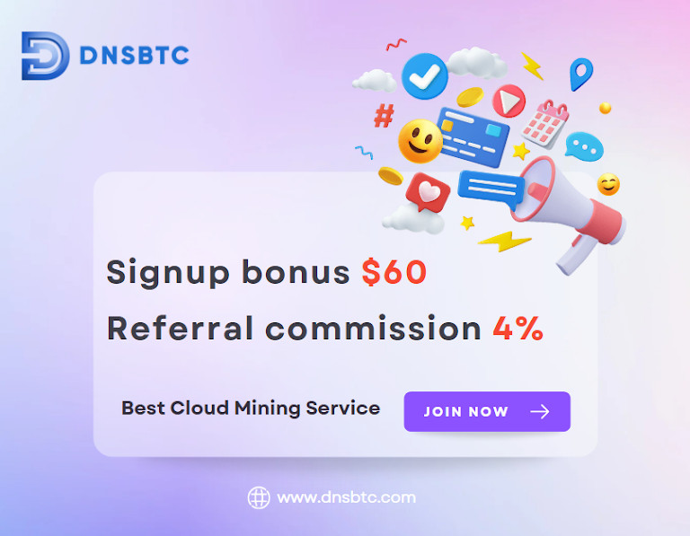 Earn A Fixed Daily Income: DNSBTC Launches the Best Free Bitcoin and Dogecoin Cloud Mining App for Android and iOS Users in 2025