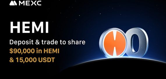 MEXC Announces Hemi (HEMI) Listing with $90,000 in HEMI and 15,000 USDT Prize Pool