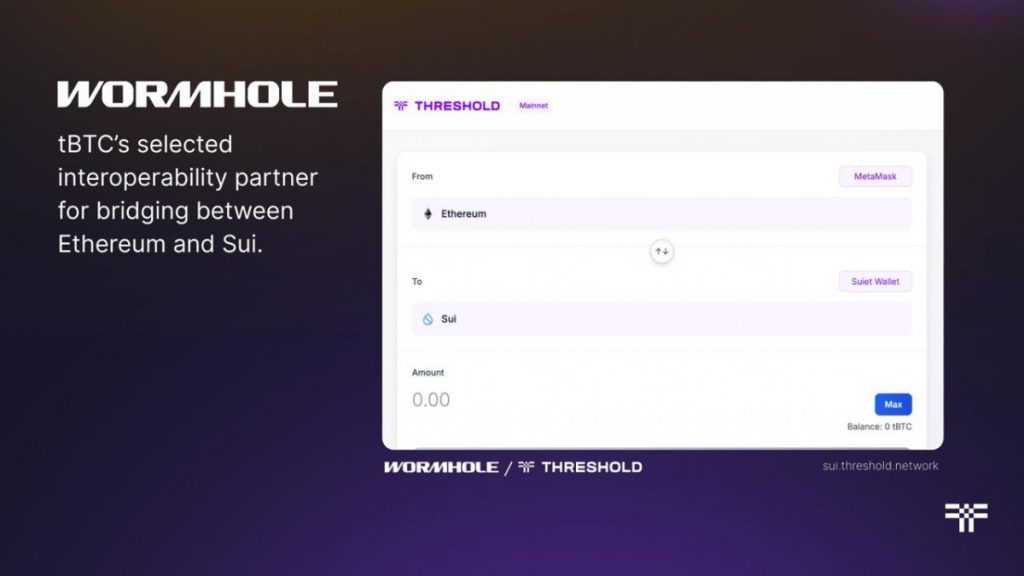 Bitcoin Adoption On Sui Gains Momentum As Threshold Network And Sui Launch Phase 2 Of tBTC Integration
