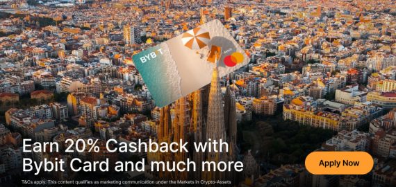 Bybit Card Launches In Europe With Unmatched 20% Cashback