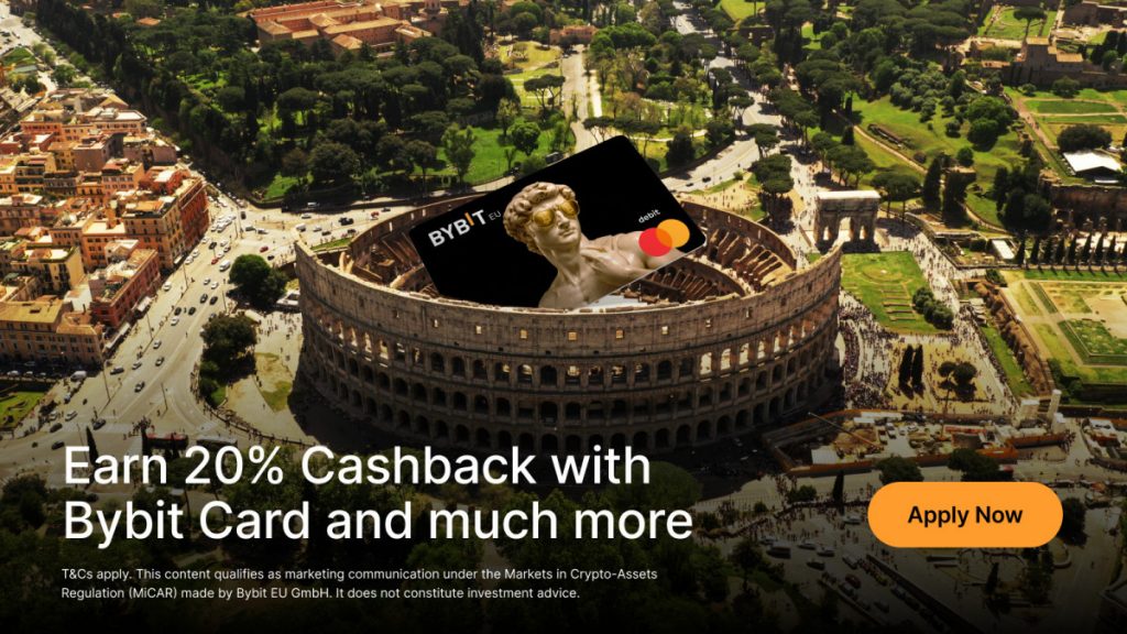 Bybit Card Launches In Europe With Unmatched 20% Cashback