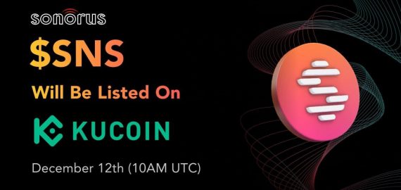 Sonorus’ $SNS Token to Be Listed on Kucoin