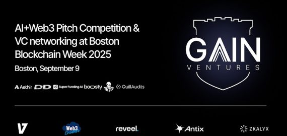 Ga^3in Ventures and Boosty Labs Wrap Up Successful Web3 + AI Pitch Competition at Boston Blockchain Week