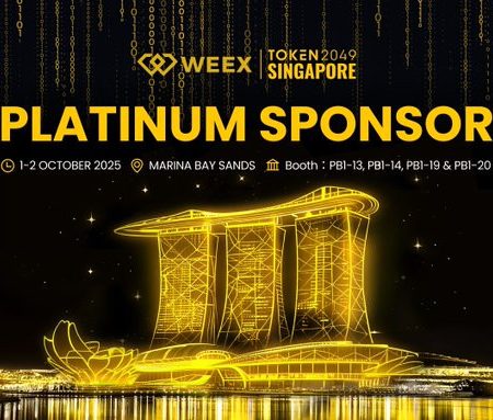 WEEX Powers TOKEN2049 Singapore as Platinum Sponsor Amidst Rapid CEX Growth