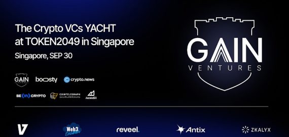 Ga^3in Ventures Hosts Exclusive Crypto VCs Yacht Experience at TOKEN2049 Singapore