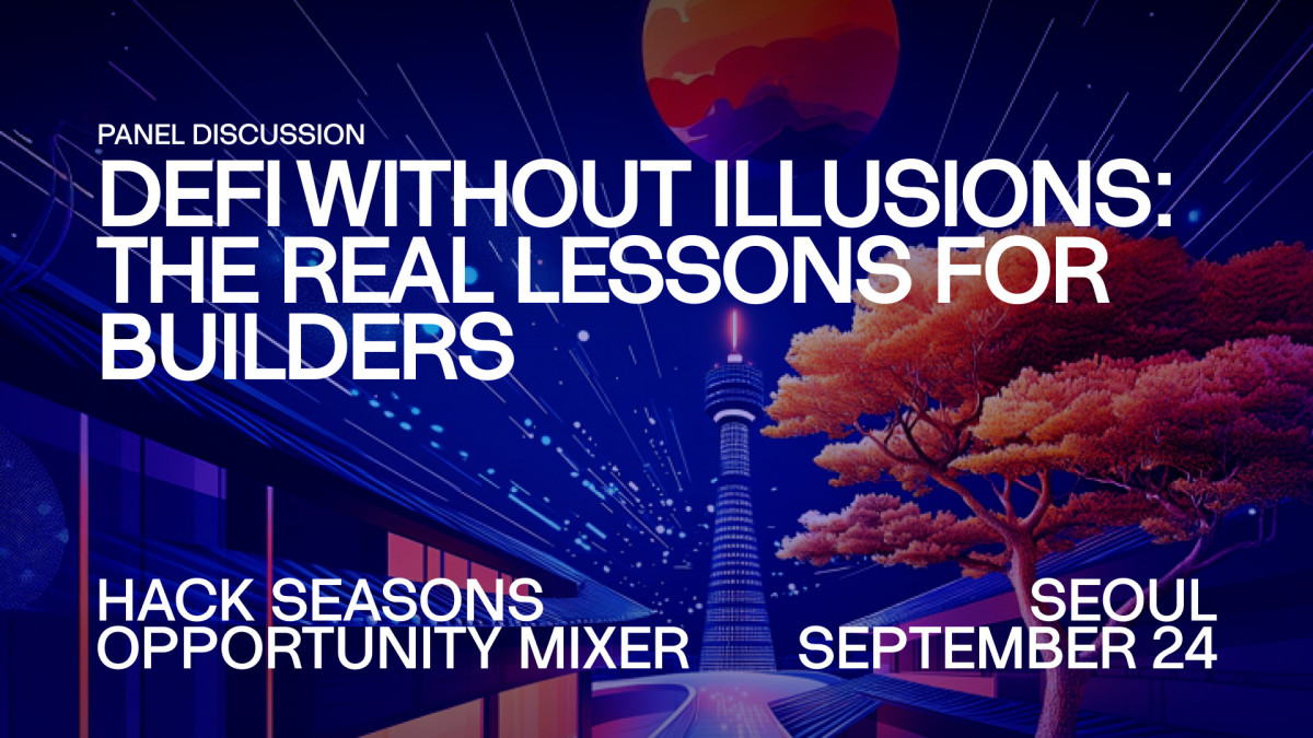 Industry Experts Discuss DeFi Challenges And Opportunities At Hack Seasons Opportunity Mixer In Seoul