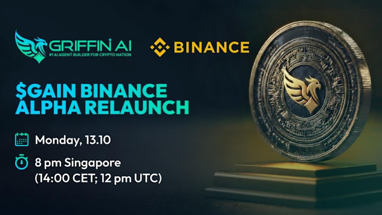 Griffin AI Completes $GAIN Token Swap with Financial Contribution from Binance and Activates the Million Tranche of Buy-Back Fund Griffin AI Completes $GAIN Token Swap with Financial Contribution from Binance and Activates the Million Tranche of Buy-Back Fund