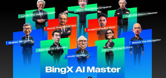 BingX AI Master Hits 1 Million Early Users, Expanding with 10 New AI Personas