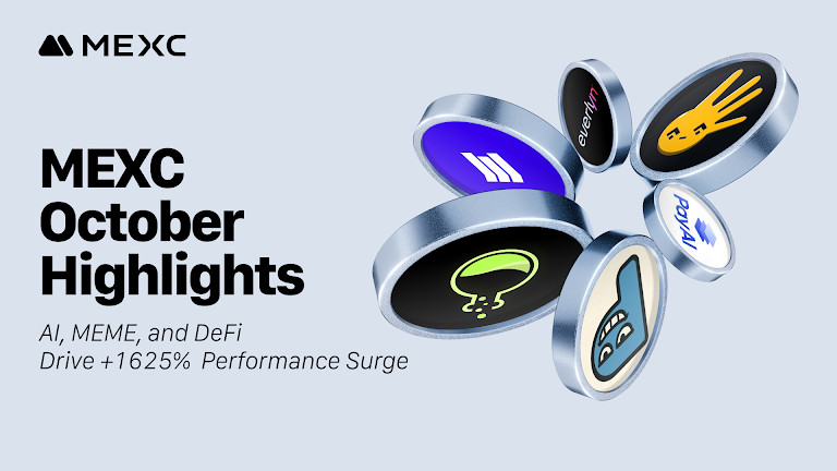 MEXC Dominates Early-Stage Token Growth: AI, MEME, and DeFi Drive +1625% Performance Surge