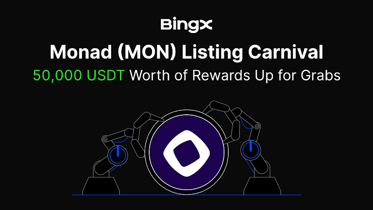 BingX Among the First Exchanges to List Monad (MON), Enabling Early Access for Users