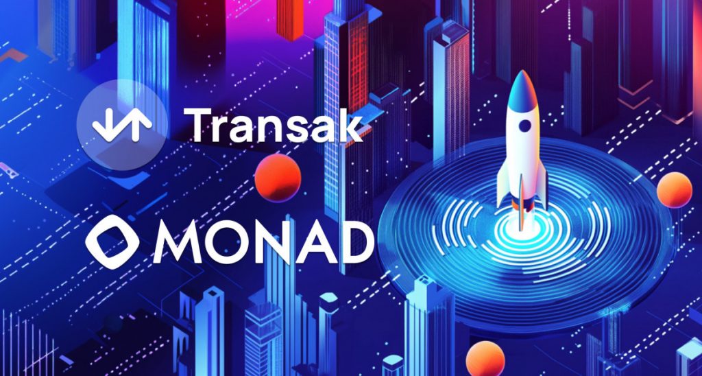 Transak Integrates Monad At Mainnet Launch, Enabling Global Access To MON