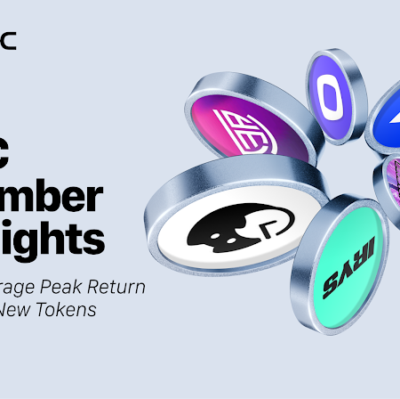 MEXC Reports 1,329% Average Peak Return Across Top New Tokens in November