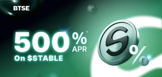 BTSE Unveils Stable Staking: A Major Initiative Offering Up to 500% APR
