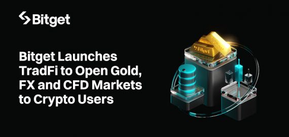 Bitget Launches Gold, Forex and Commodities Markets for Crypto Users