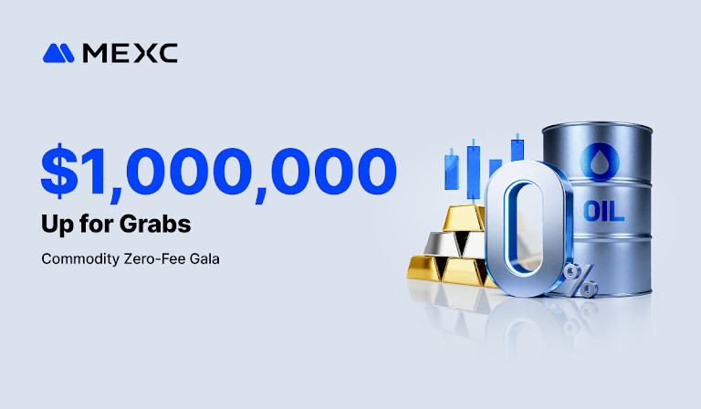 MEXC Launches Commodity Zero-Fee Gala with $1 Million in Trading Rewards