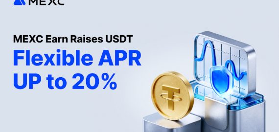 MEXC Earn Upgrades Products for Limited Time, Raising USDT Flexible APR Up to 20%