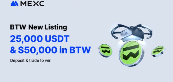 MEXC Lists Bitway (BTW) with $50,000 in BTW and 25,000 USDT Airdrop+ Rewards