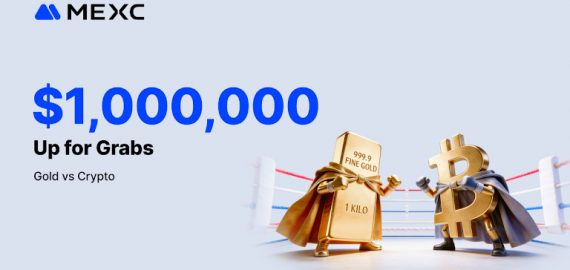 MEXC Launches Gold vs. Crypto Campaign: Zero-Fee Trading and $1M Prize Pool