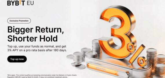 Bybit EU Launches “Bigger Return, Shorter Hold” Campaign Across the EEA