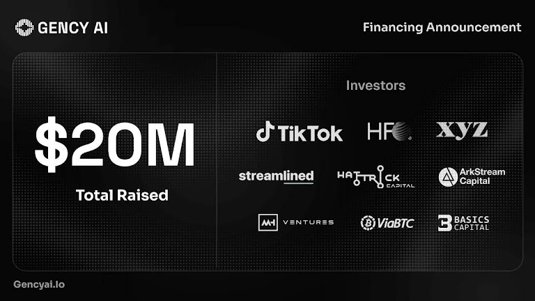 mpost.io - Gregory Pudovsky - Gency AI raises $20 million to build a sovereign advertising network powered by AI and blockchain consensus