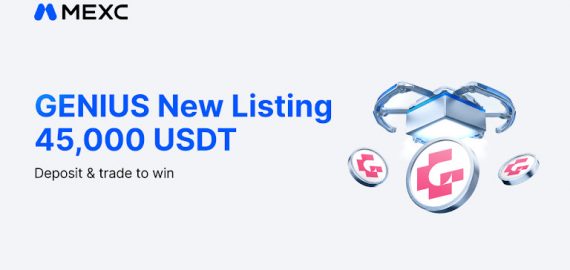 MEXC Launches Genius (GENIUS) Airdrop+ Event With 45,000 USDT in Rewards