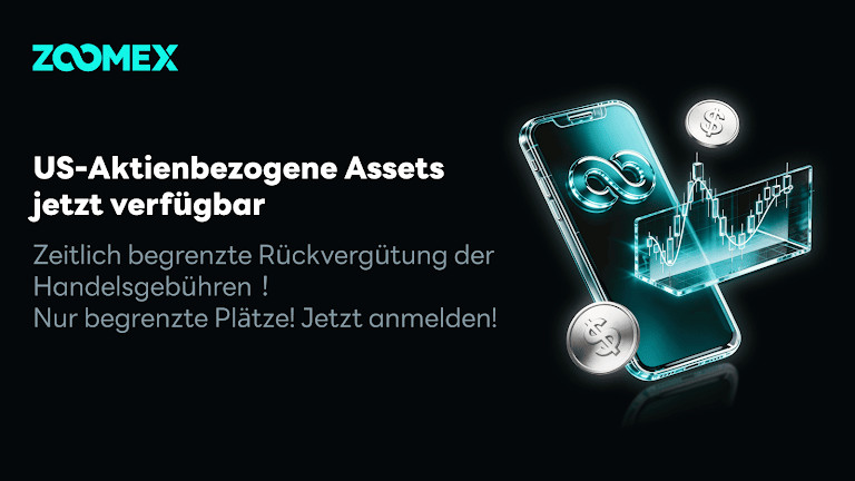 Zoomex Startet ZoomexStocks: Handeln Sie Globale Aktien mit USDT + Zeitlich Begrenzte Gebührenerstattungs-Kampagne