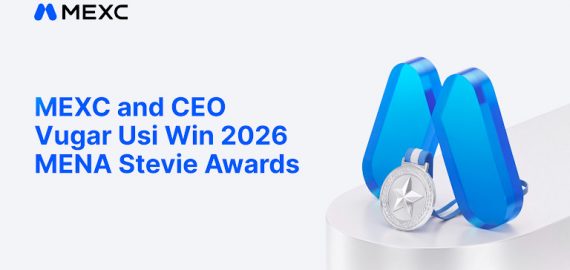 MEXC and CEO Vugar Usi Win Four Awards at the 2026 MENA Stevie Awards